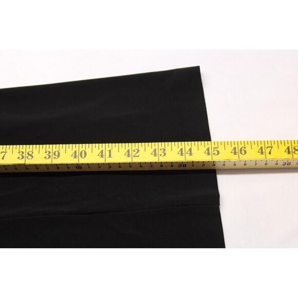 Norma Kamali Bonded Oversized Side Snap Midcalf Black Jacket Sz M - Picture 8 of 9